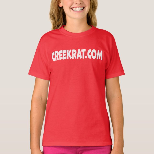 CreekRat Studios | CREEKRAT.COM T Shirt (Framsida)