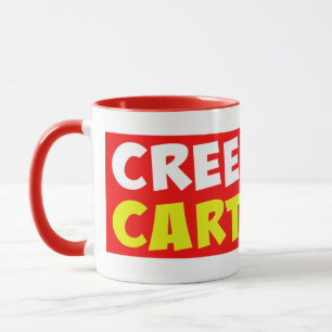 Creekrat Tecknad Studios - Bäck Råtta Mugg