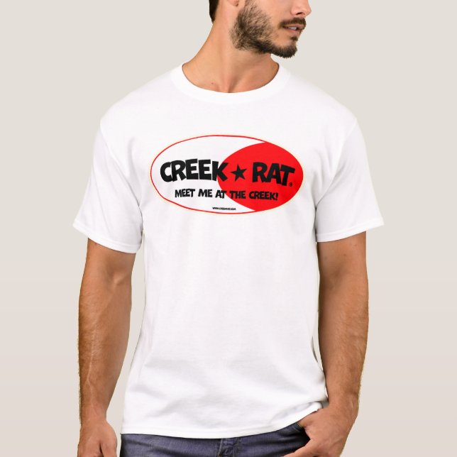 Creekrat Tecknad Studios - Bäck Råtta T Shirt (Framsida)