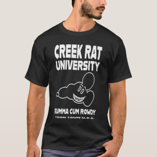 Creekrat Tecknad Studios - Bäck Råtta T Shirt