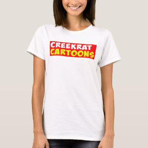 Creekrat Tecknad Studios - Bäck Råtta T Shirt