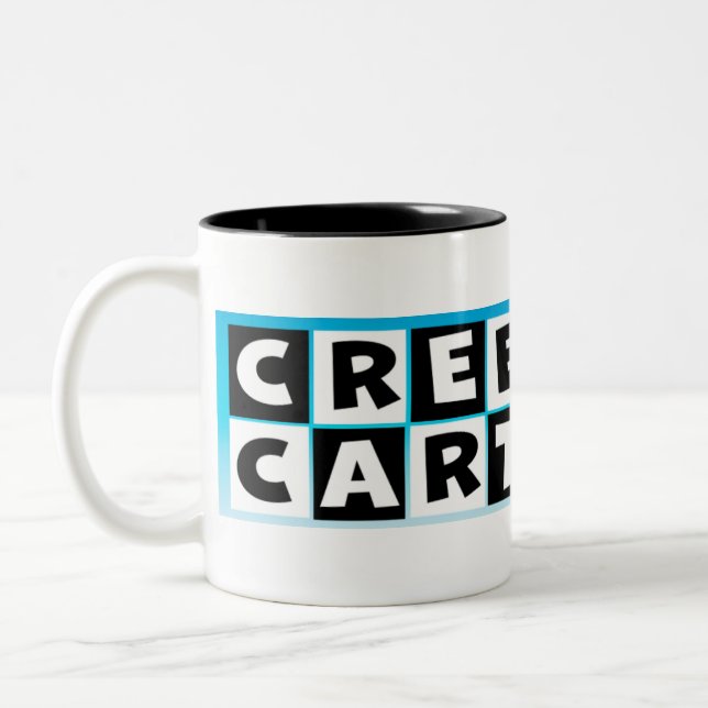 Creekrat Tecknad Studios - Bäck Råtta Två-Tonad Mugg (Vänster)
