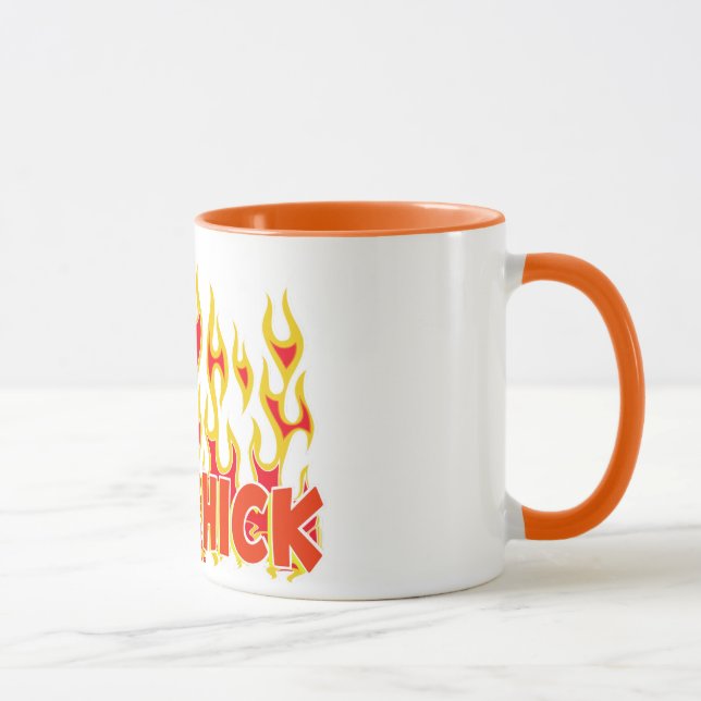 Creekrat Tecknad Studios - Hett Chick Art Mugg (Höger)