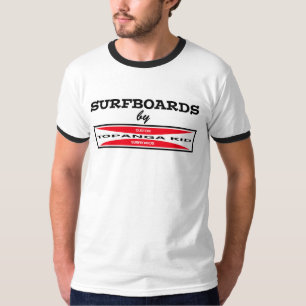 Creekrat Tecknad Studios - Topanga Kid Surfboard T Shirt