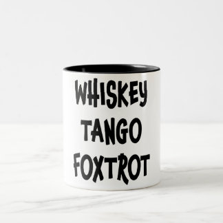 Creekrat Tecknad Studios WTF Mugg