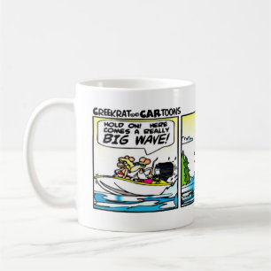 Creekrat Tecknad Tecknad Strip Flever Boat Mugg