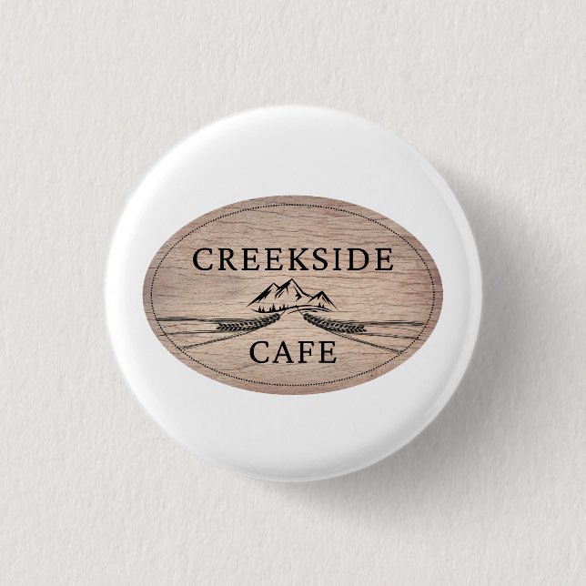 Creekside Cafe Collecsible Pin Knapp (Framsida)