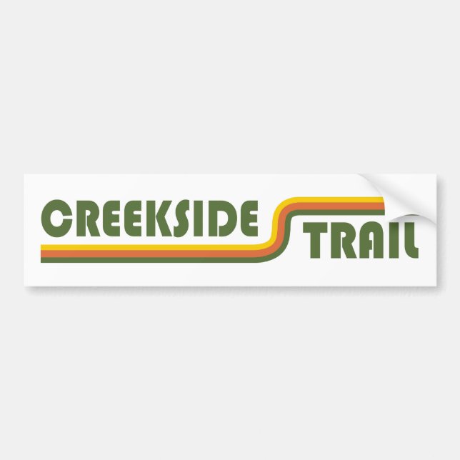 Creekside Trail Bildekal (Framsidan)