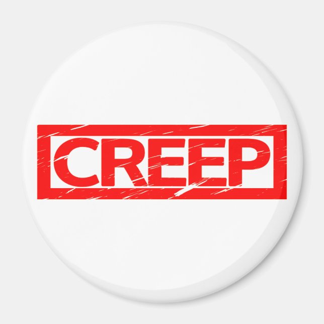 Creep Frimärke Magnet (Framsidan)