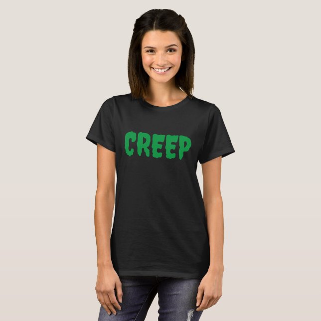 Creep Halloween T Shirt (Hel framsida)