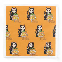 🎃 Creep It Napkins 🐱