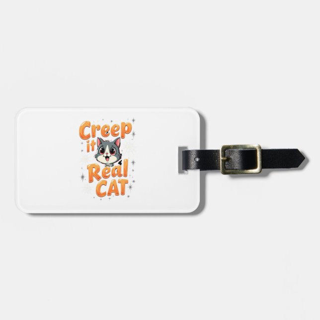 Creep It Real Cat 2 Bagagebricka (Horisontell Framsida)