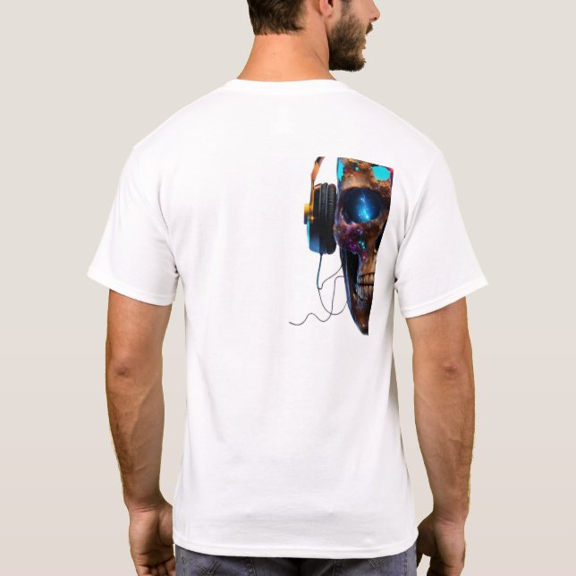 "Creep It Real - Funny Halloween T-Shirt" T Shirt (Baksida)