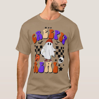 Creep It Real Ghost Bus eller godis,Halloween Fall T Shirt