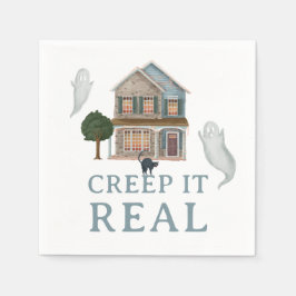 Creep It Real Halloween | Haunted House & Ghosts Pappersservett