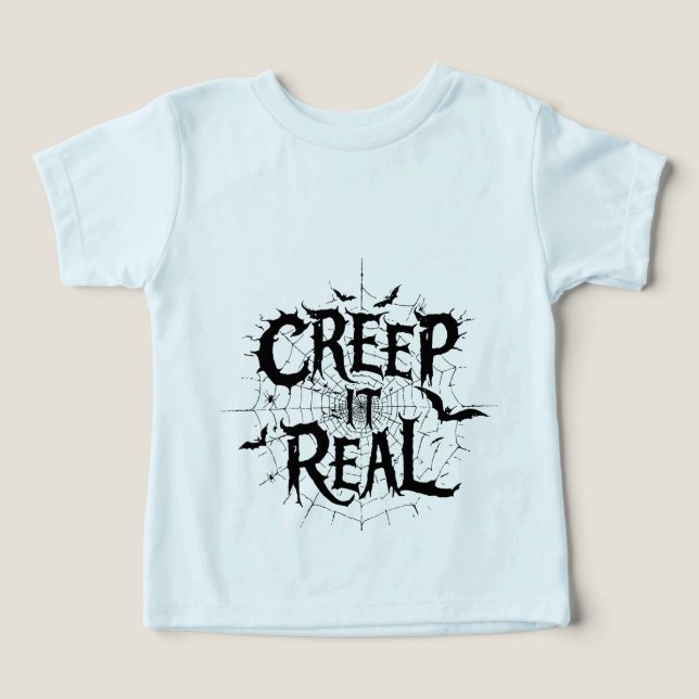 Creep It Real Halloween Shirt T Shirt (Design Framsida)
