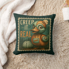Creep It Real Zombie Anka Pillow Kudde