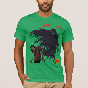 Creep It Real Zombie Shirt - Scary Halloween Graph T