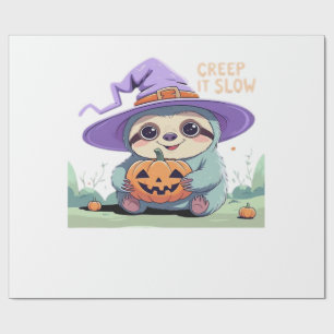 Creep It Slow – Söt Sengångare Halloween Tröja Ro Presentpapper