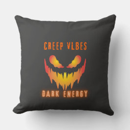 Creep Vibes Dark Energy _ Trendy Horror Streetwear Kudde