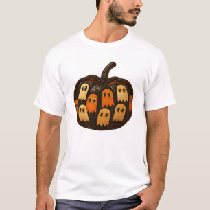 Creeper Pumpa Spöken Halloween Present Klassisk T- T Shirt
