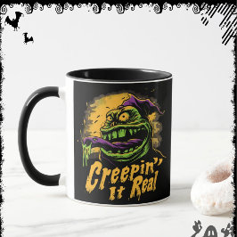 Creepin’ It Real | ExDesigner | Halloween Mugg