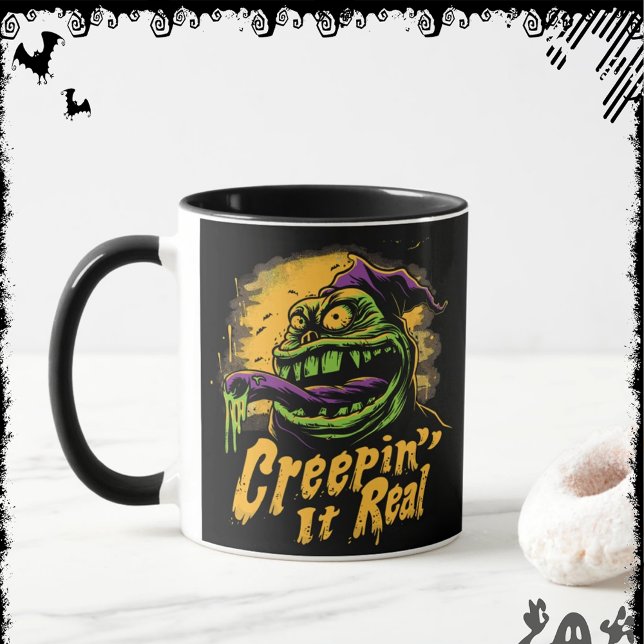 Creepin’ It Real  | ExDesigner | Halloween Mugg (Skapare uppladdad)