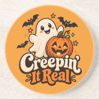 “Creepin’ It Real” Sött Halloween Underlägg