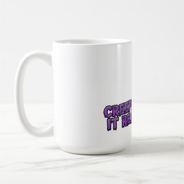Creepin It Real Spindel Kaffemugg (Vänster)