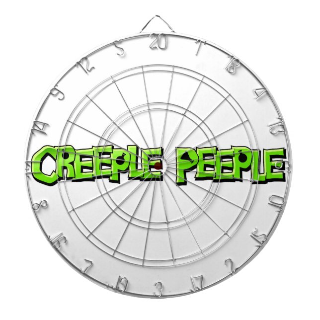 Creeple Peeple darttavla (Framsidan)