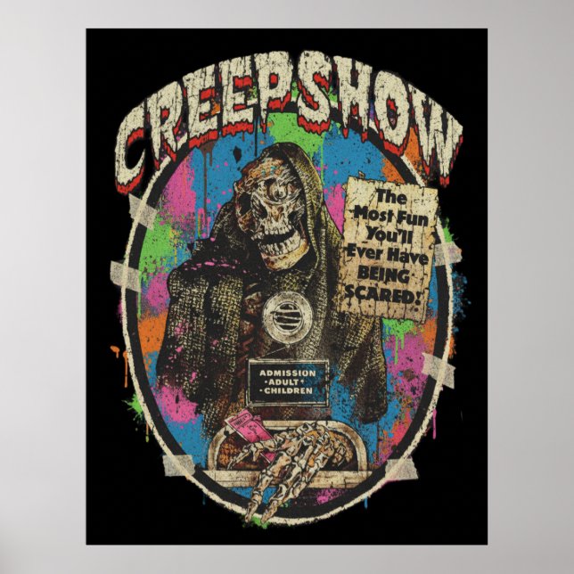 creepshow cool design poster (Framsidan)