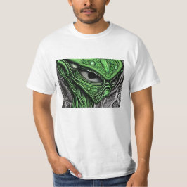 Creepy Abstrakt Alien T Shirt