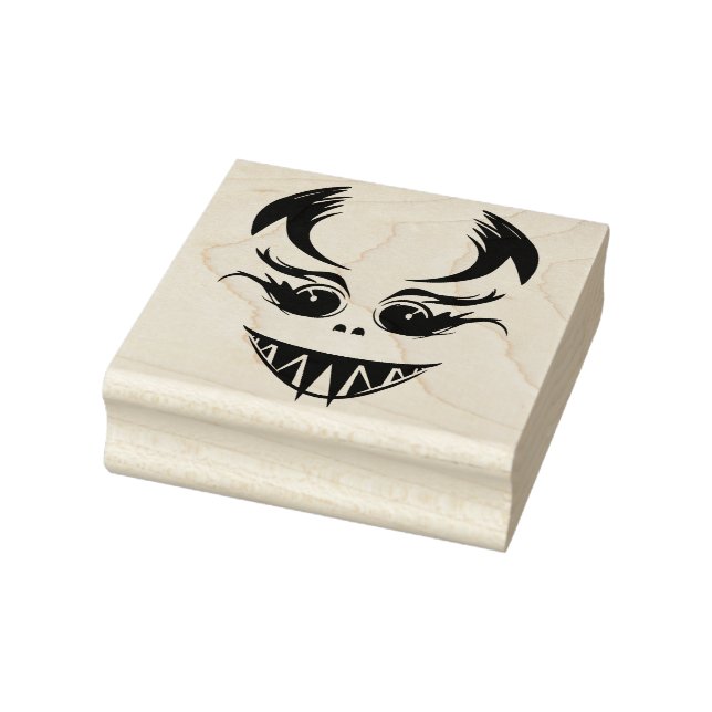 Creepy Ansikte Stämpel (Stämpel)