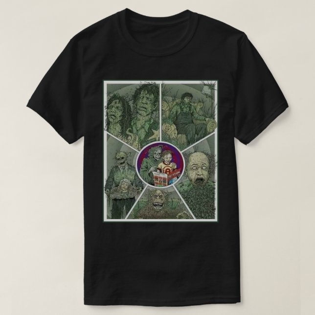 Creepy är tillbaka Fläkt-konstpresentationer T Shirt (Design framsida)