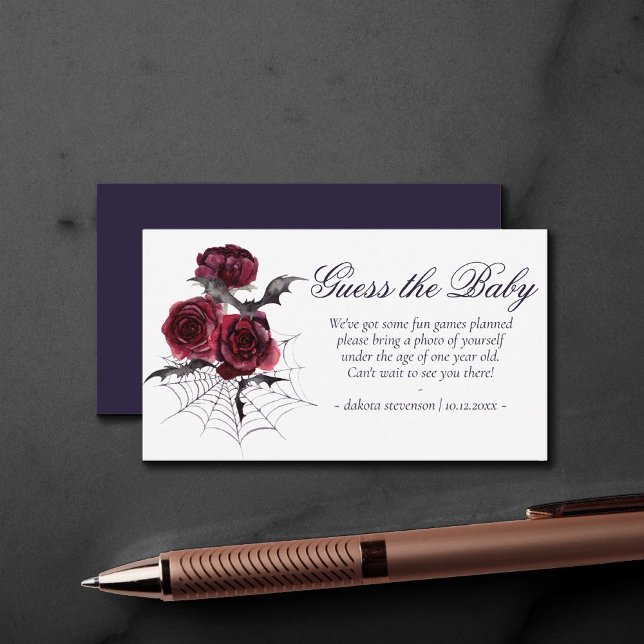 Creepy Benice | Gotham Blommigt Gissa Baby Tilläggskort (Skapare uppladdad)