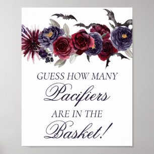 Creepy Benice Gotham Blommigt gissar hur många Poster