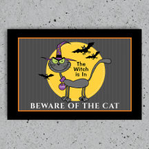 Creepy Bewitching Cat Halloween