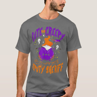 Creepy Biträdande sheriff - Funny Biträdande sheri T Shirt