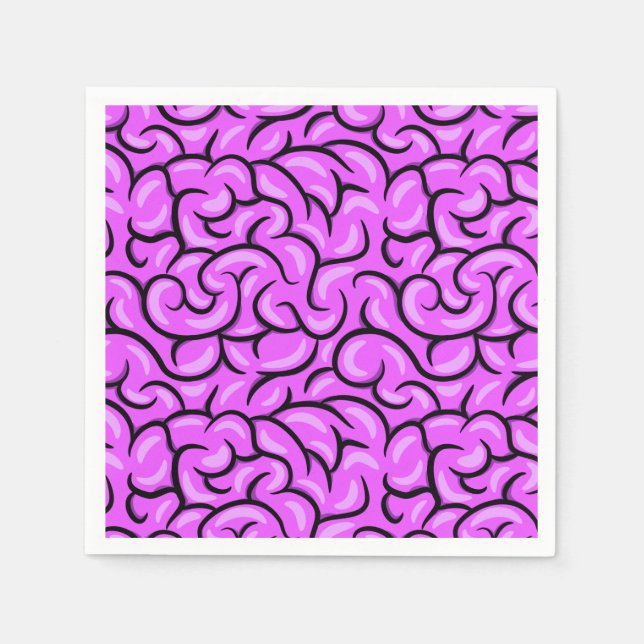 Creepy Brain Pappersservett (Framsidan)