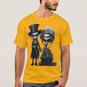 Creepy bride groom Halloween corpse par T Shirt