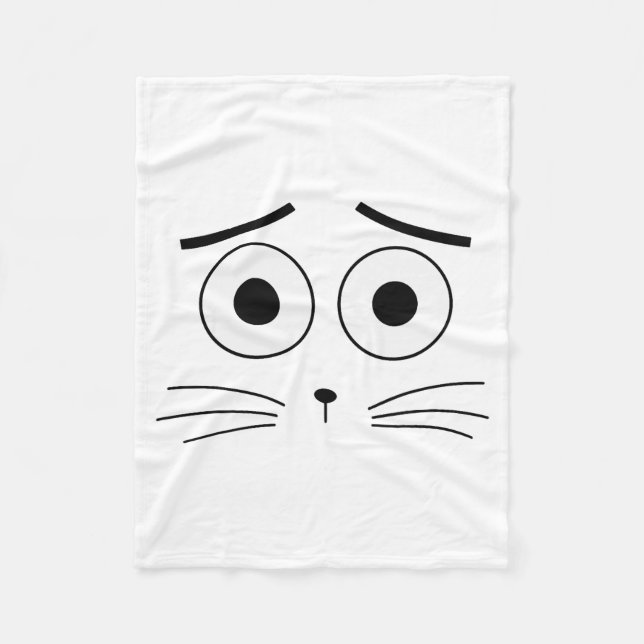 Creepy Carrots Halloween Costume Funny Boo Jee Boo Fleecefilt (Framsidan)