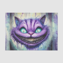 Creepy Cheshire Cat Decoupage Papper