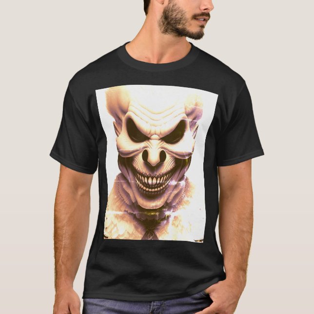 Creepy Clown 12 T Shirt (Framsida)