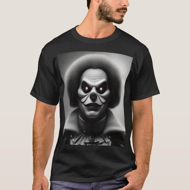 Creepy Clown 1 T Shirt (Framsida)