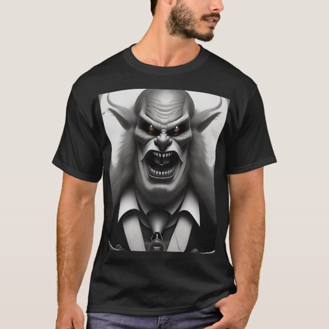 Creepy Clown 2 T Shirt (Framsida)