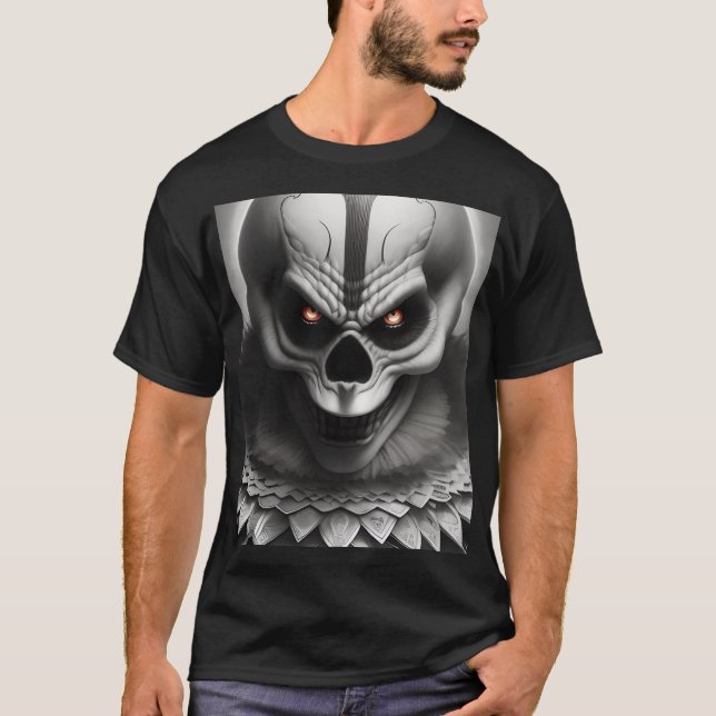 Creepy Clown 5 T Shirt (Framsida)