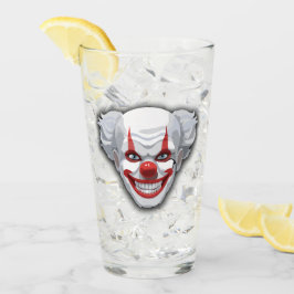Creepy Clown Carnival Halloween Glaskopp