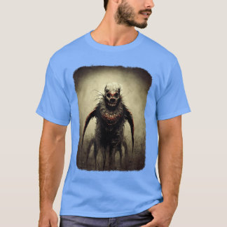 Creepy Clown Evil Scary Clown Insane Horror Hallow T Shirt