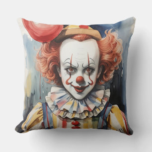 Creepy Clown Kudde