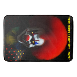 Creepy Clown Phobia Scary Gag Anpassningsbar Badrumsmatta